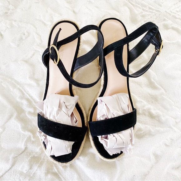 Stuart Weitzman Teddi Wedge Sandal Size 9 New - Picture 7 of 10